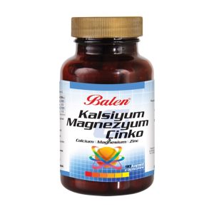 Balen Kalsiyum & Magnezyum & Çinko Kapsül (90 Kapsül)