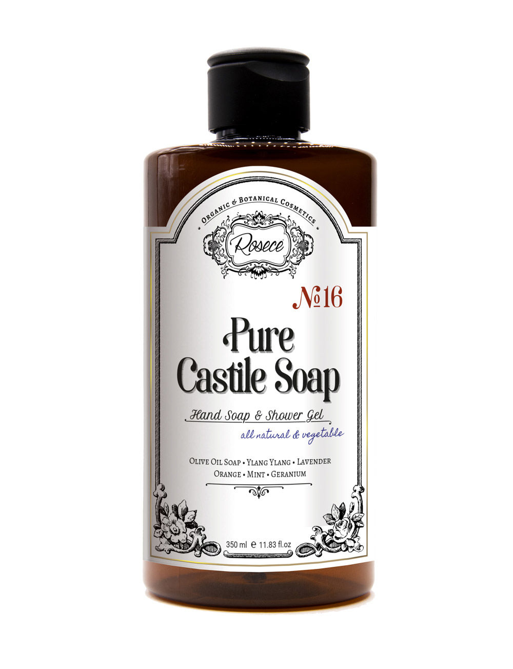 Rosece Sıvı Kastil Sabun 350 ml.