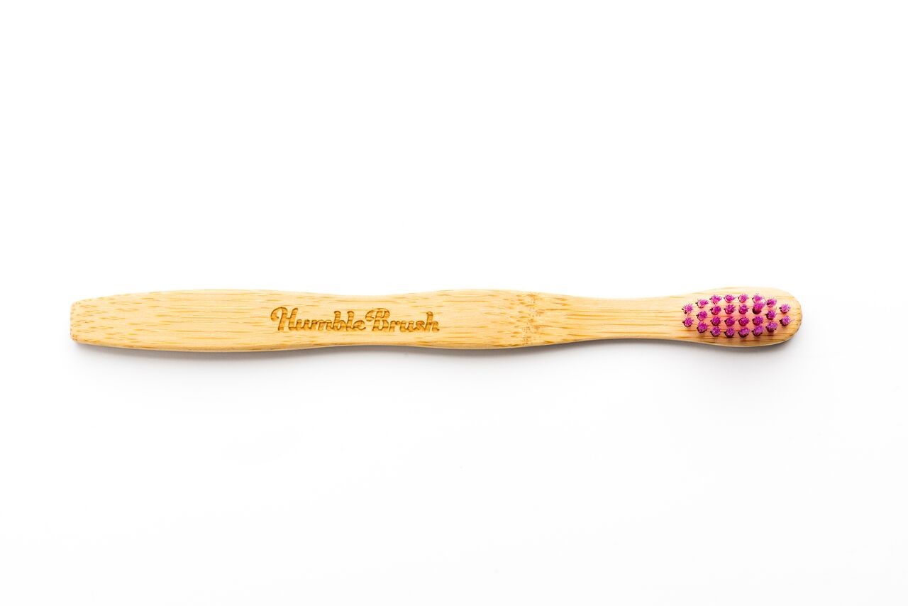 Humble Brush Çocuk Diş Fırçası (Lila)