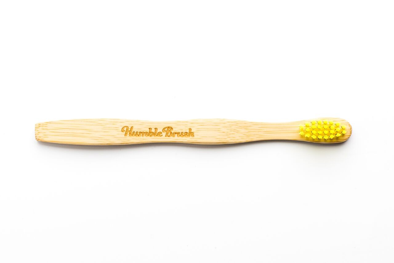 Humble Brush Çocuk Diş Fırçası (Sarı)