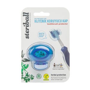 Steriball Diş Fırçası Koruyucu Hijyenik Kap (mavi)