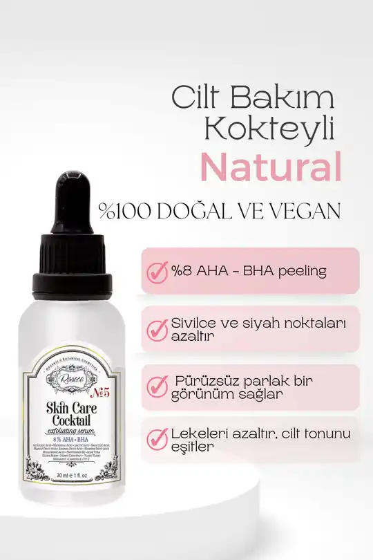 Rosece Skin Care Cocktail Serum 30 ml. - Görsel 2