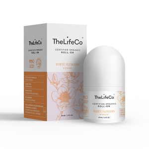 TheLifeCo Organik Roll-on Deodorant White Flowers (Woman) 60 ml.