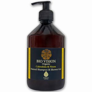 Bio Vision Organik Aynısefa & Tespih Ağacı Şampuan & Duş Jeli 500 ml.