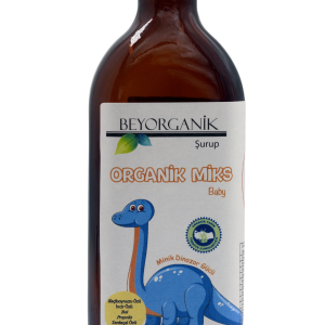 Beyorganik Propolisli Organik Miks Minik Dinozor Gücü +1 Yaş Şurup 200 ml.