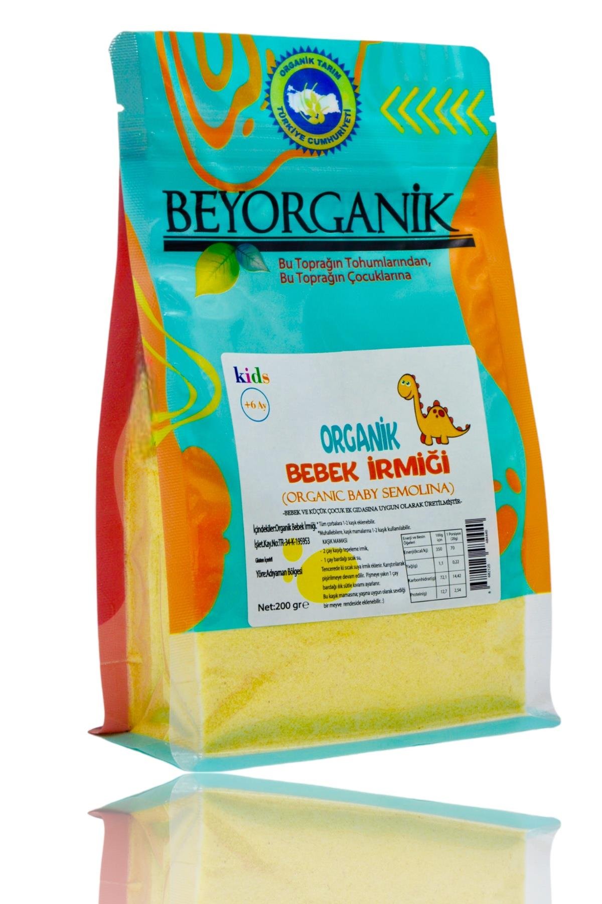 Beyorganik Organik Bebek İrmik 200 gr.
