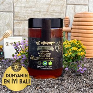 Polifloralı Eğriçayır Organik Çiçek Balı 850 gr.
