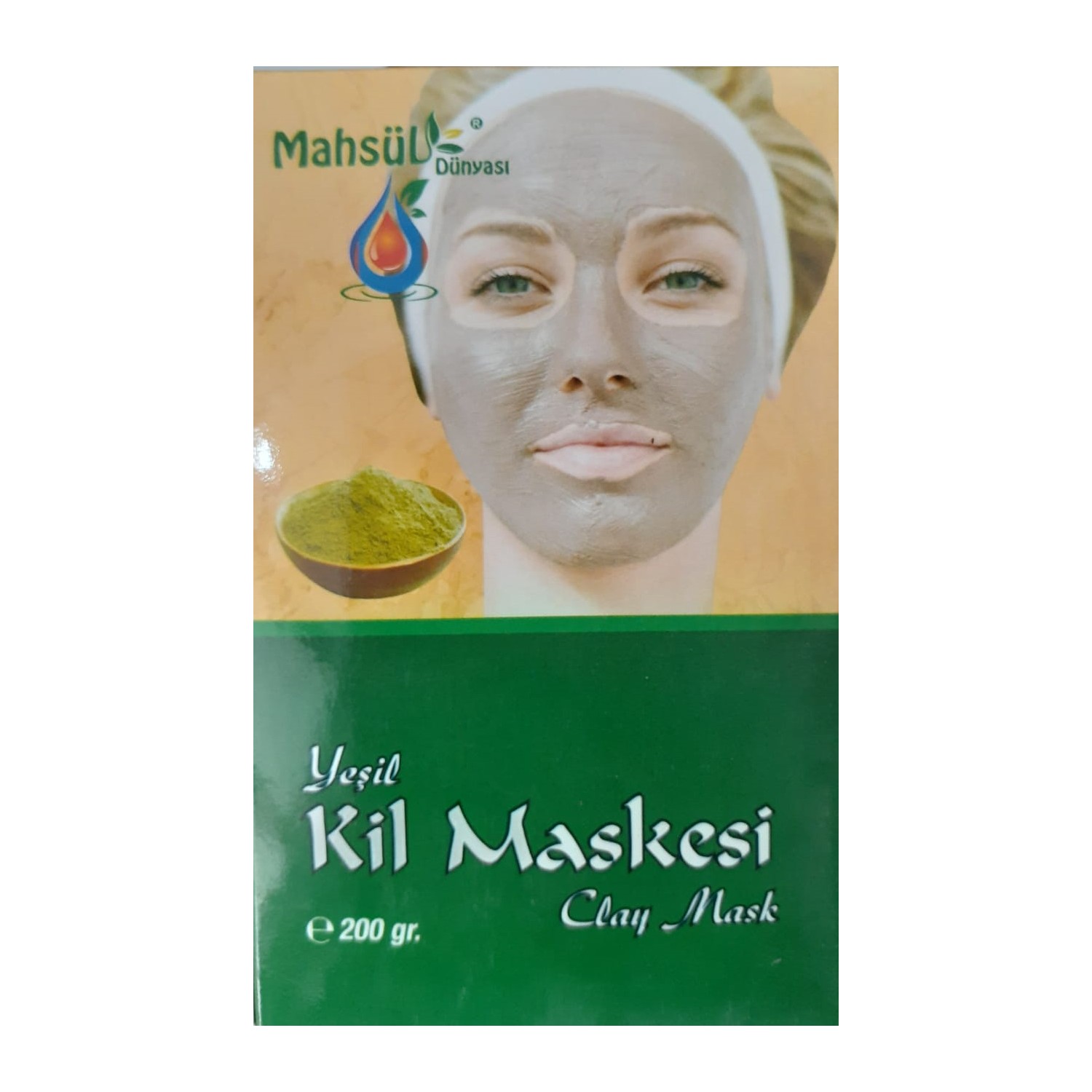 Mahsul Yeşil Kil 200 gr.