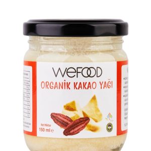 Wefood Organik Kakao Yağı 150 ml.
