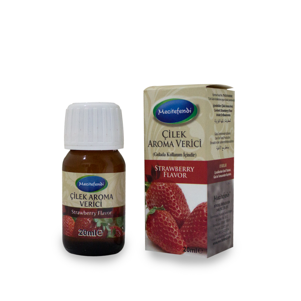 Mecitefendi Çilek Aroması 20 ml.
