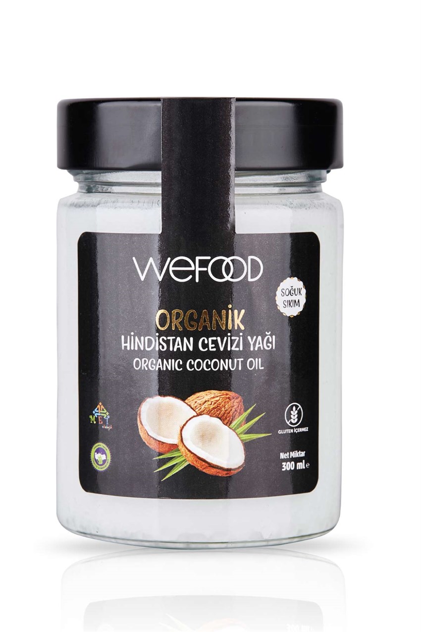 Wefood Organik Hindistan Cevizi Yağı 300 ml.