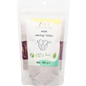Fx Food Mor Havuç Tozu 100 gr.
