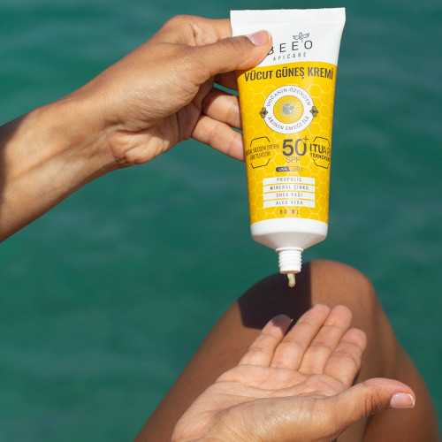 Beeo Apicare Vücut Güneş Kremi 80 ml. - Görsel 5