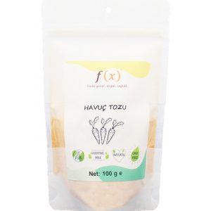 Fx Food Havuç Tozu 100 gr.