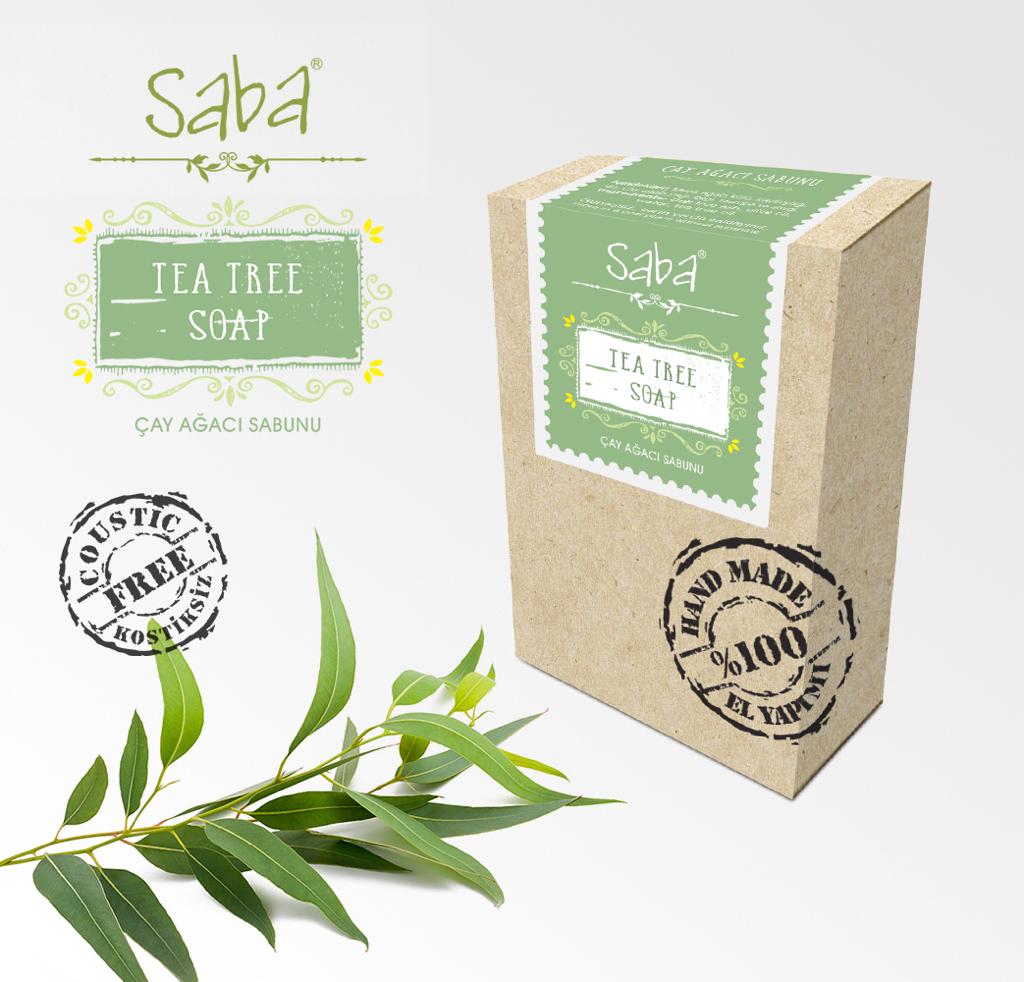 Saba Çay Ağacı Sabunu 125 gr.