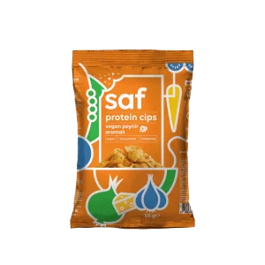 Saf Vegan Peynir Aromalı Protein Cips 50 gr.