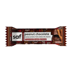 Saf Peanut Chocolate High Protein Bar 50 gr x 12
