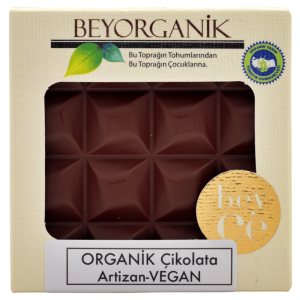 Beyorganik Organik Çikolata Artizan Vegan 40 gr.