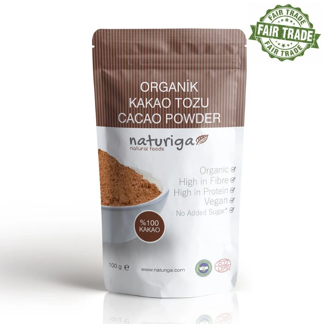 Naturiga Organik Kakao Tozu 100gr.