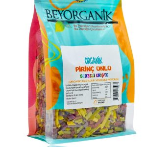 Beyorganik Organik Pirinç Unlu Sebzeli Erişte 300 gr.