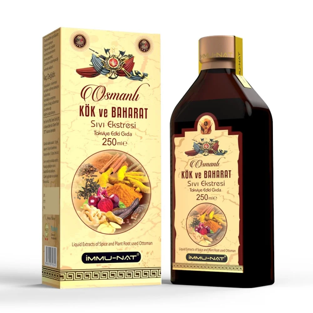 İmmunat Osmanlı Kök ve Baharat Ekstraktı 250 ml.