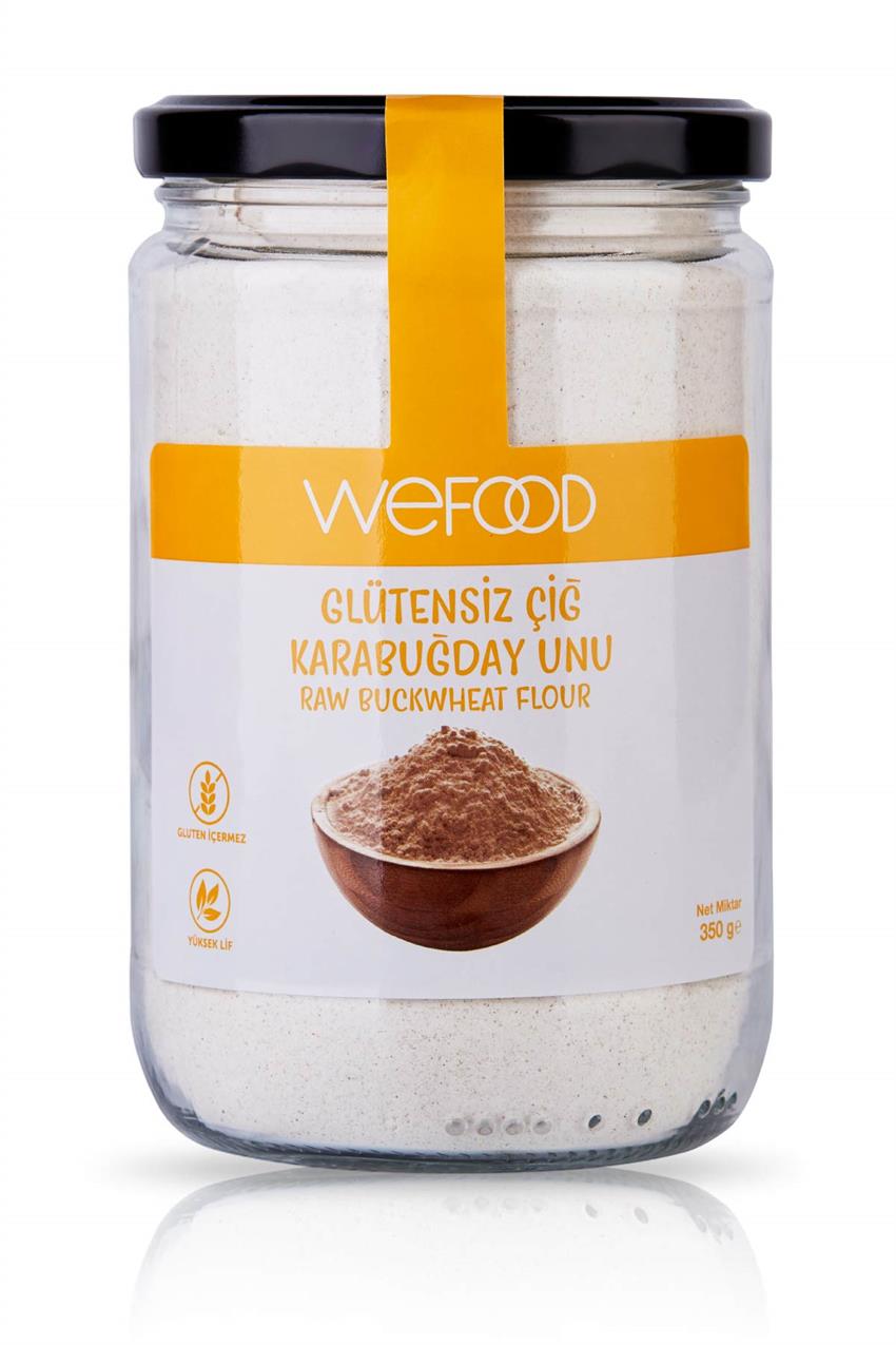 Wefood Glutensiz Çiğ Karabuğday Unu 350 gr.