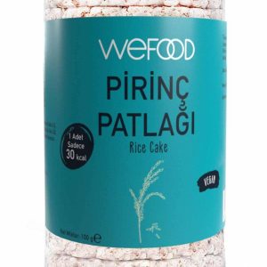 Wefood Glutensiz Pirinç Patlağı 100 gr.