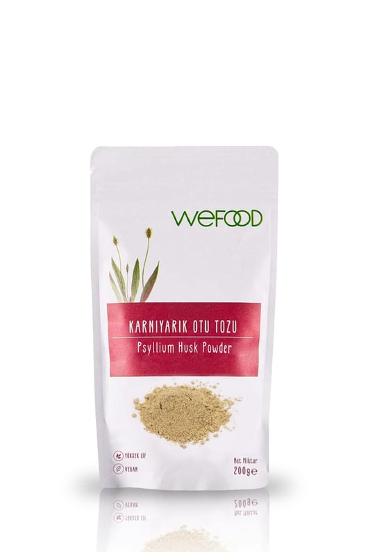 Wefood Karnıyarık Otu (Psyllium) Tozu 200 gr.