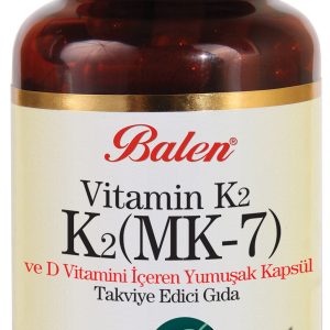 Balen Vitamin 2 2-MK 7 D3 450 mg (60 kapsül)