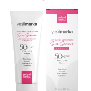 Yeşilmarka Leke Karşıtı Güneş Kremi 50 Faktör (SPF) 50 ml.