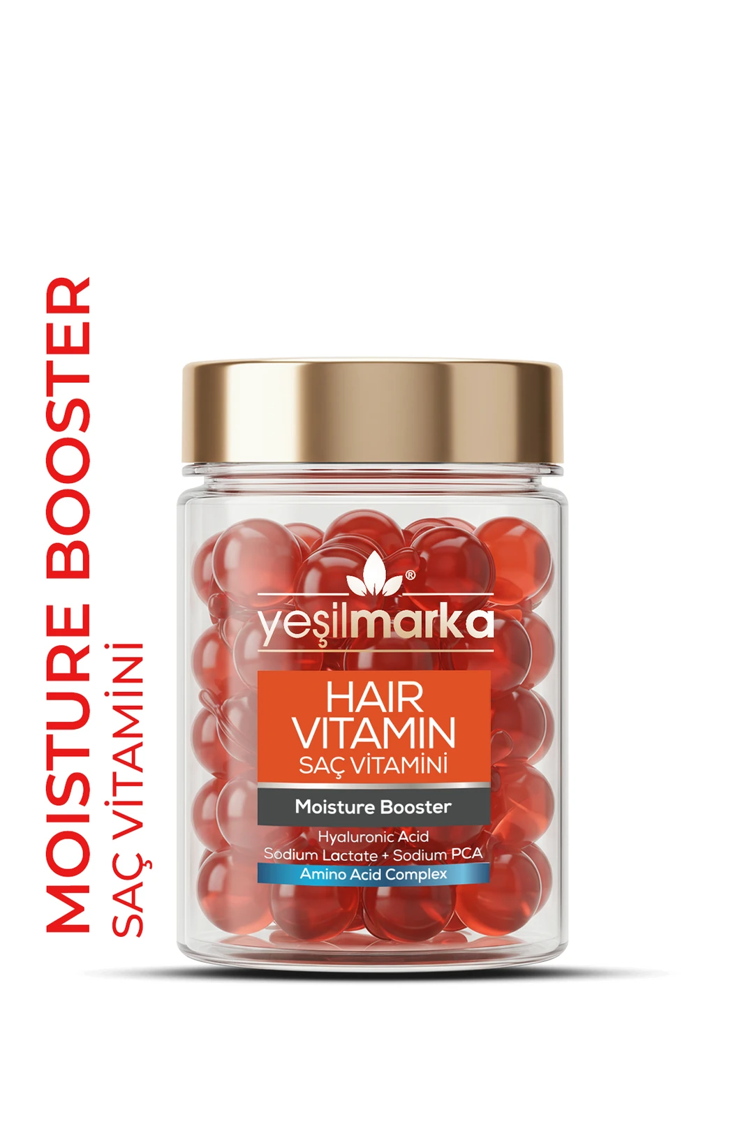Yeşilmarka Saç Vitamini - Moisture Booster (30 Kapsül) 15 ml.