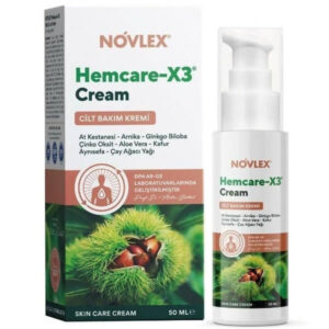 Novlex Hemcare X3 Cilt Bakım Kremi 50 ml.